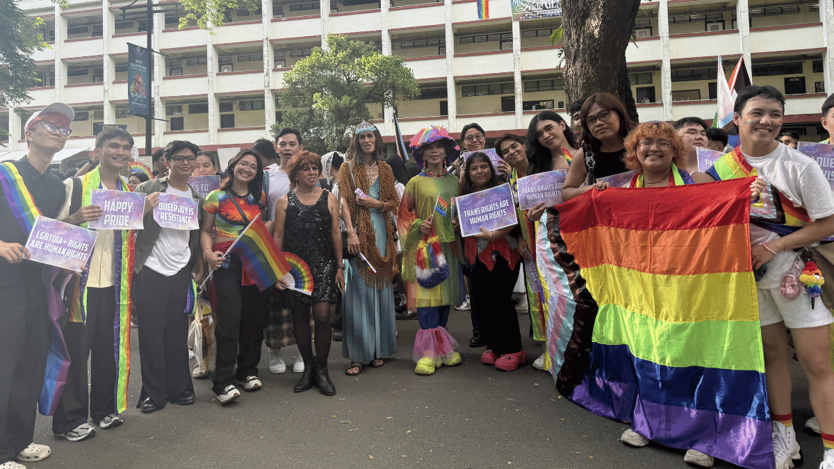 FEU SAGA members during the LOVELAB4N Pride Festival 2026
